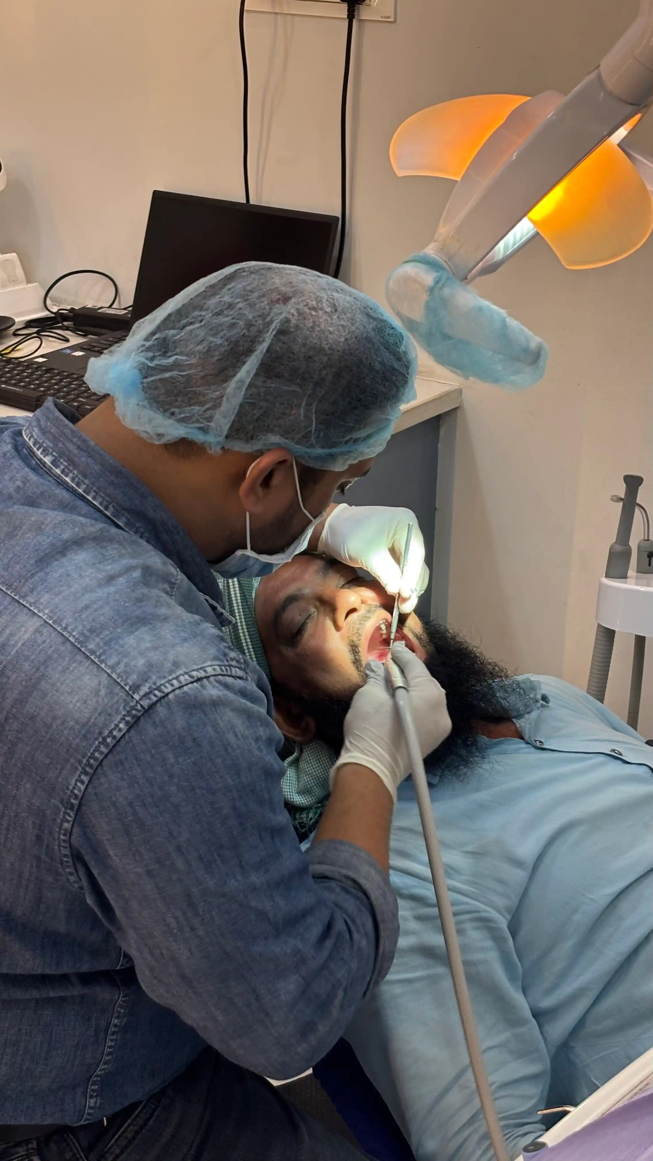 Modern treatment room at Ghaniwala Dental Clinic